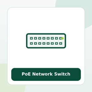 24-Port Gigabit PoE+ Network Switch
