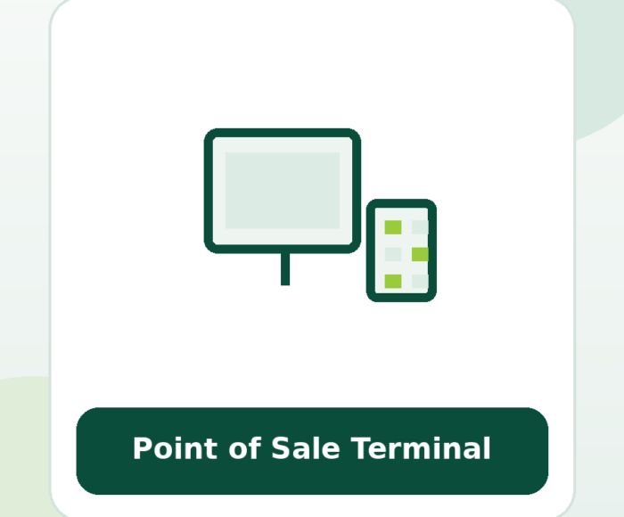 Touchscreen Point-of-Sale Terminal