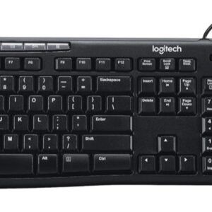 Logitech MK200 Full-Size Wired Keyboard and Mouse Combo