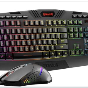 Redragon S101-3 PRO RGB Gaming Keyboard and Mouse Combo