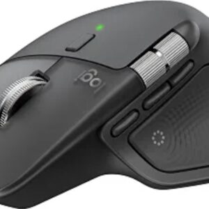 Logitech MX Master 4 Ergonomic Wireless Mouse with Haptics - Graphite